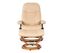 Load image into Gallery viewer, Stressless® Consul Recliner & Ottoman - Latte