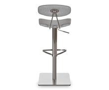 Load image into Gallery viewer, Lena Fabric Adjustable Counter and Bar Stool