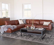 Load image into Gallery viewer, Peruna Leather Left Sectional