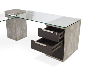 Alva Executive Desk, Right-Facing Return