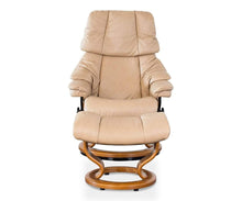 Load image into Gallery viewer, Stressless® Reno Recliner &amp; Ottoman
