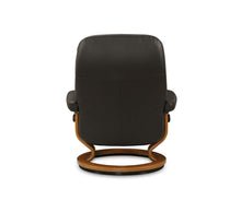 Load image into Gallery viewer, Stressless® Consul Recliner &amp; Ottoman - Black
