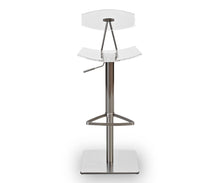 Load image into Gallery viewer, Lena Acrylic Adjustable Counter and Bar Stool
