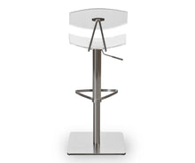Load image into Gallery viewer, Lena Acrylic Adjustable Counter and Bar Stool
