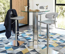 Load image into Gallery viewer, Lena Fabric Adjustable Counter and Bar Stool

